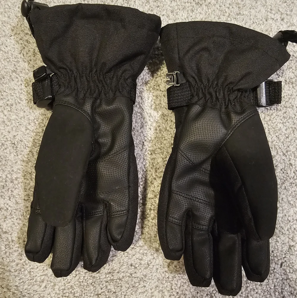 Carhartt Black Insulated Winter Gloves Kids